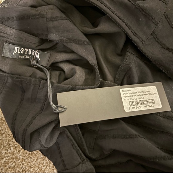 Disturbia Black Dress - Picture 2 of 5